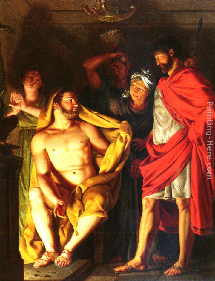 Coriolanus painting - Pierre Joseph Francois Coriolanus art painting